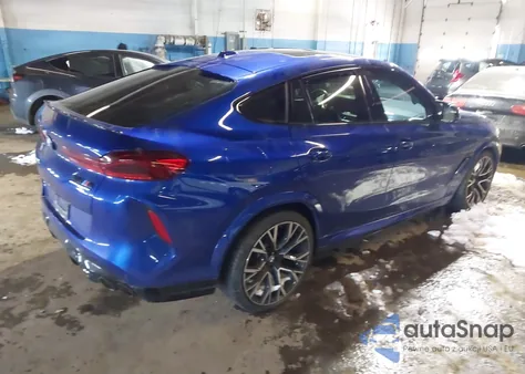 2024 BMW X6 M z USA, uszkodzony, nr VIN 5YM23ET08R9U93774